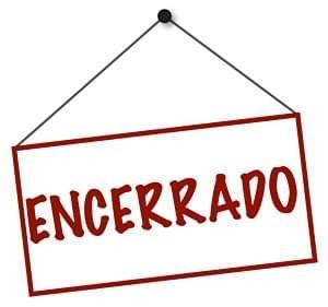 encerrado